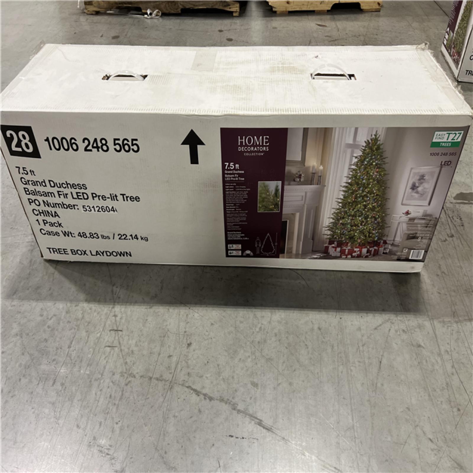 NEW! 7.5 Ft. Grand Duchess Balsam Fir LED PRELIT TREE