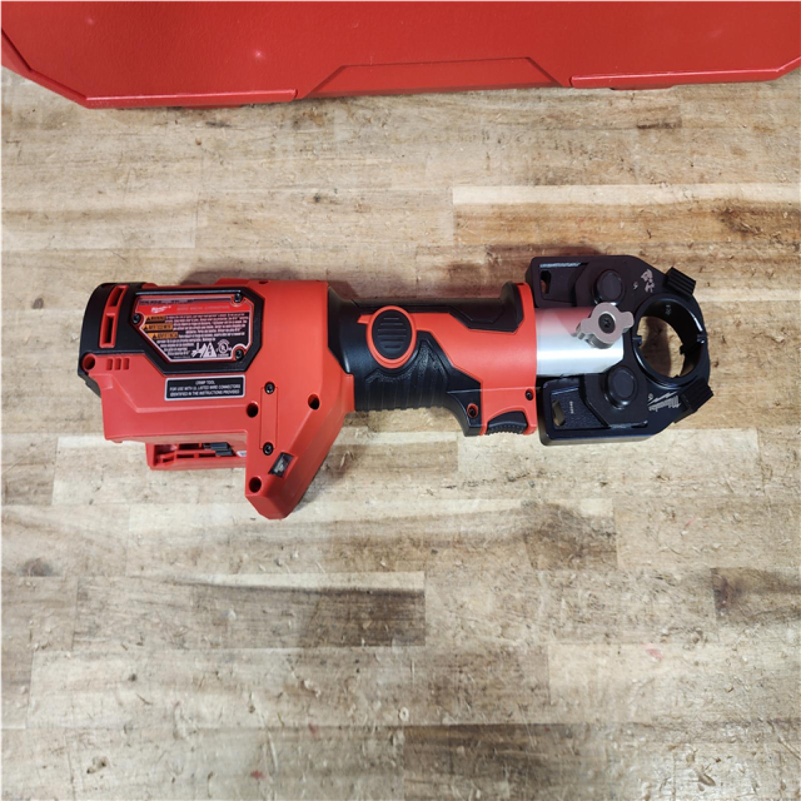 HOUSTON LOCATION - AS - IS FORCELOGIC M18 600 MCM CRIMPER W/ #8 - 600 MCM CU DIES