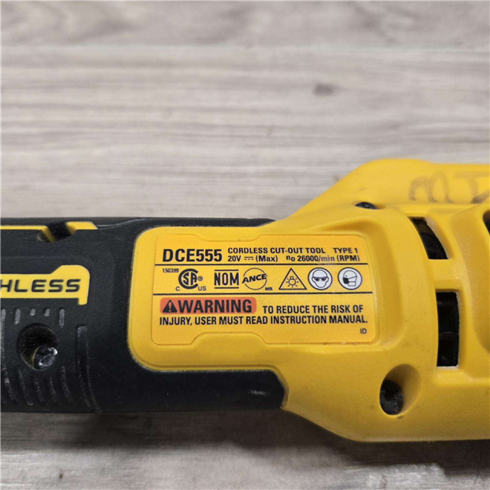 AS-IS DEWALT 20V MAX Cordless Cut-Out Tool (Tool-Only)