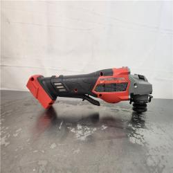 AS-IS- Milwaukee M18 FUEL 4-1/2-6 Cordless Braking Grinder  Paddle Switch (Tool-Only)