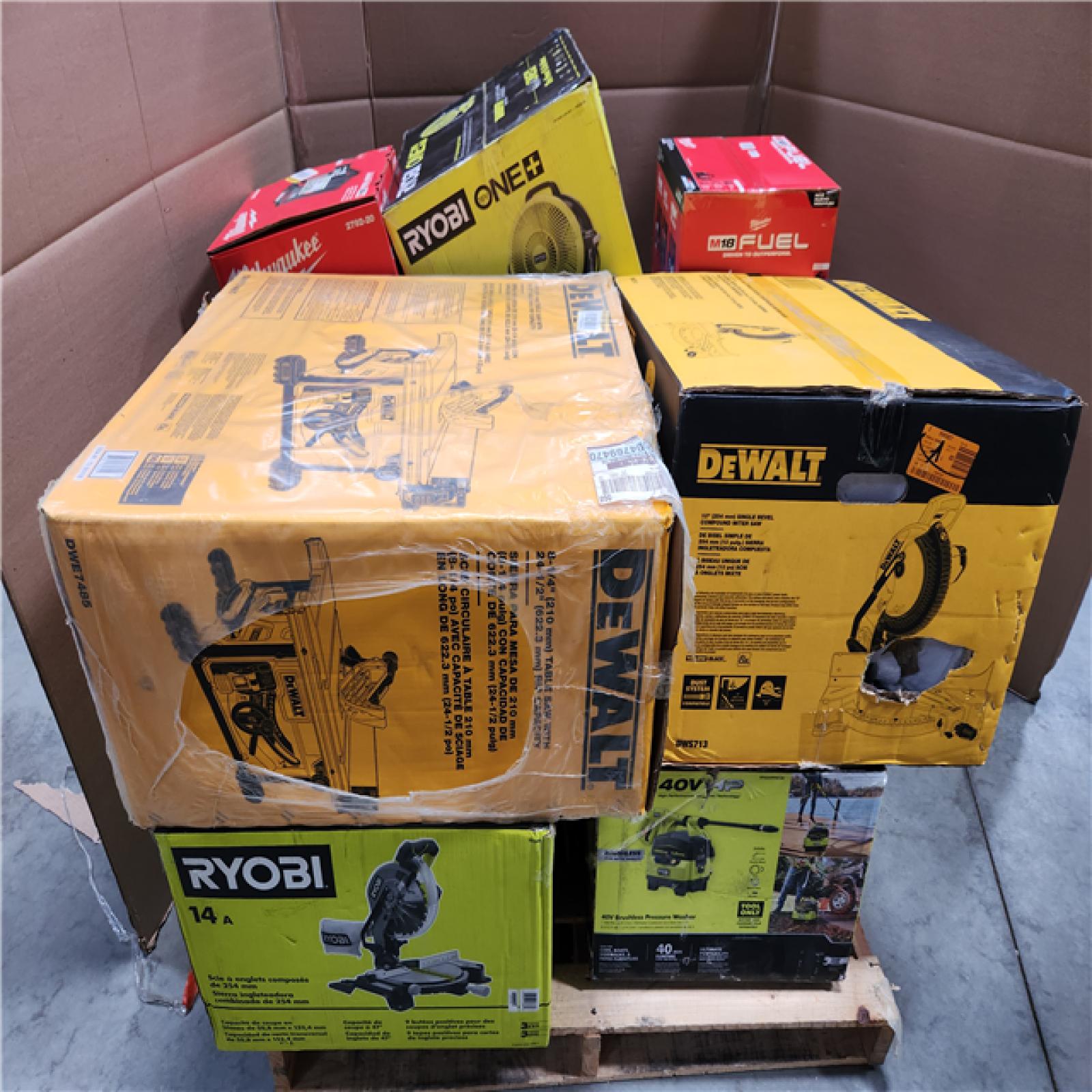 CALIFORNIA AS-IS TOOL PALLET