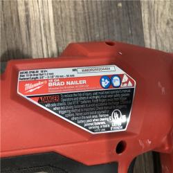 AS-IS Milwaukee FUEL 18-Volt Lithium-Ion Brushless Cordless Gen II 18-Gauge Brad Nailer (Tool-Only)