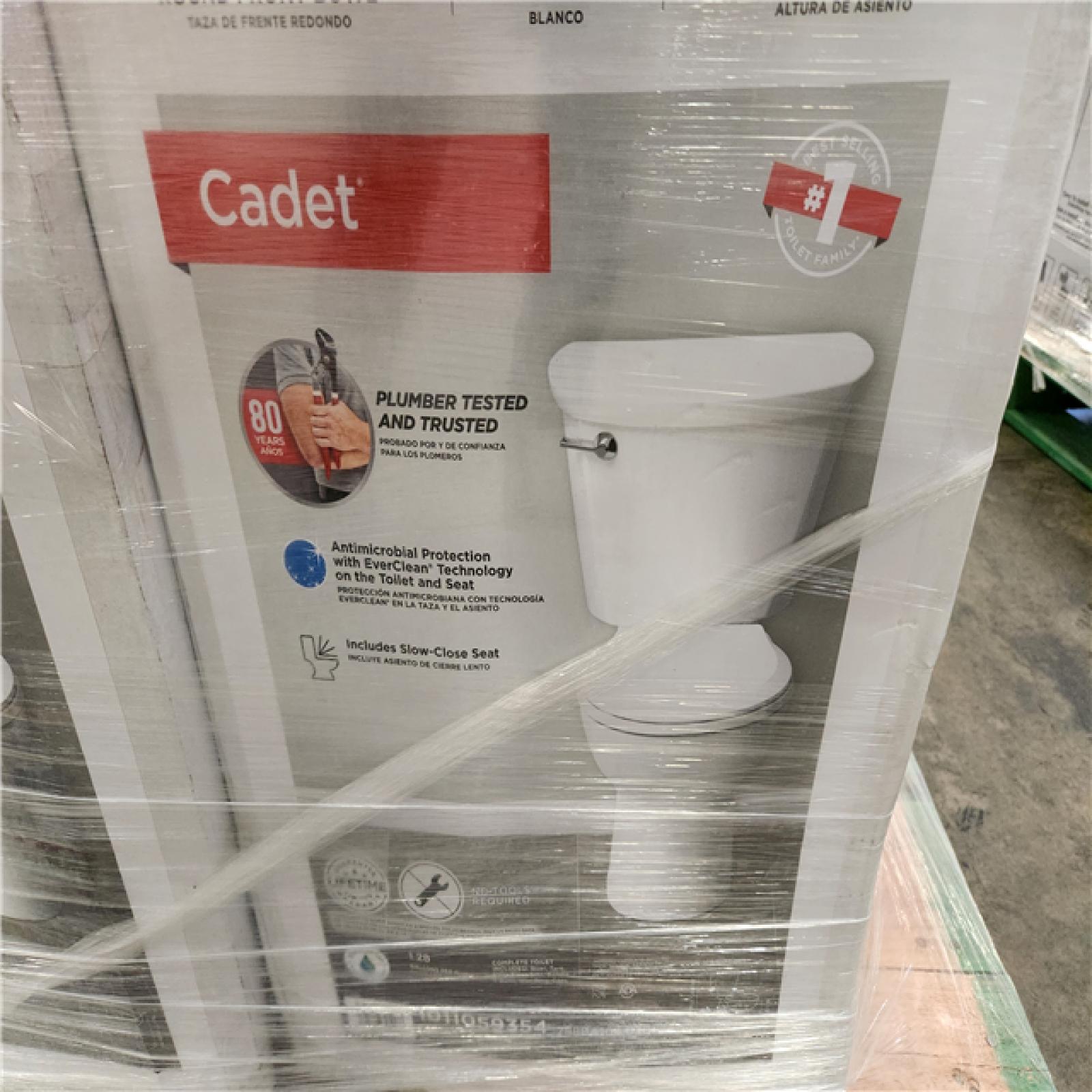 Phoenix Location AS-IS Mixed American Standard Toilet Pallet (3-Total)