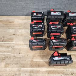 HOUSTON LOCATION - AS - IS MILWAUKEE BATTERY PACK QTY - 10