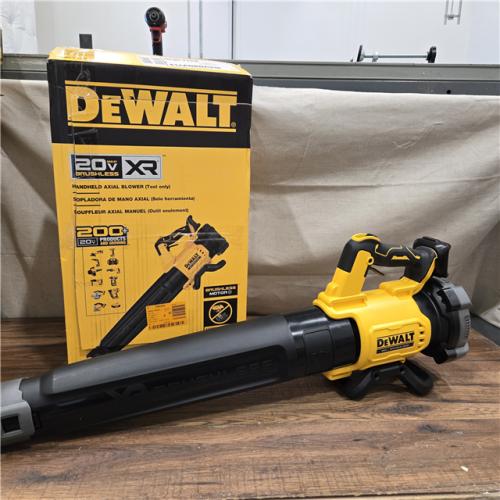 AS-IS DEWALT 20V MAX 125 MPH 450 CFM Brushless Cordless Battery Powered Blower (Tool Only)