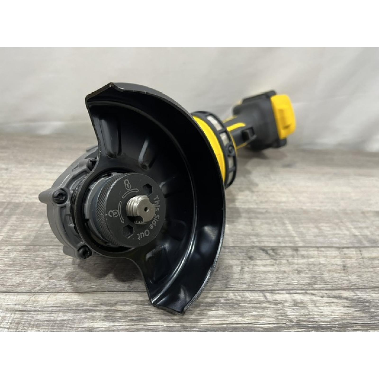 AS-IS DEWALT FLEXVOLT 60V MAX Cordless Brushless 4.5 in. to 6 in. Small Angle Grinder with Kickback Brake (Tool Only)