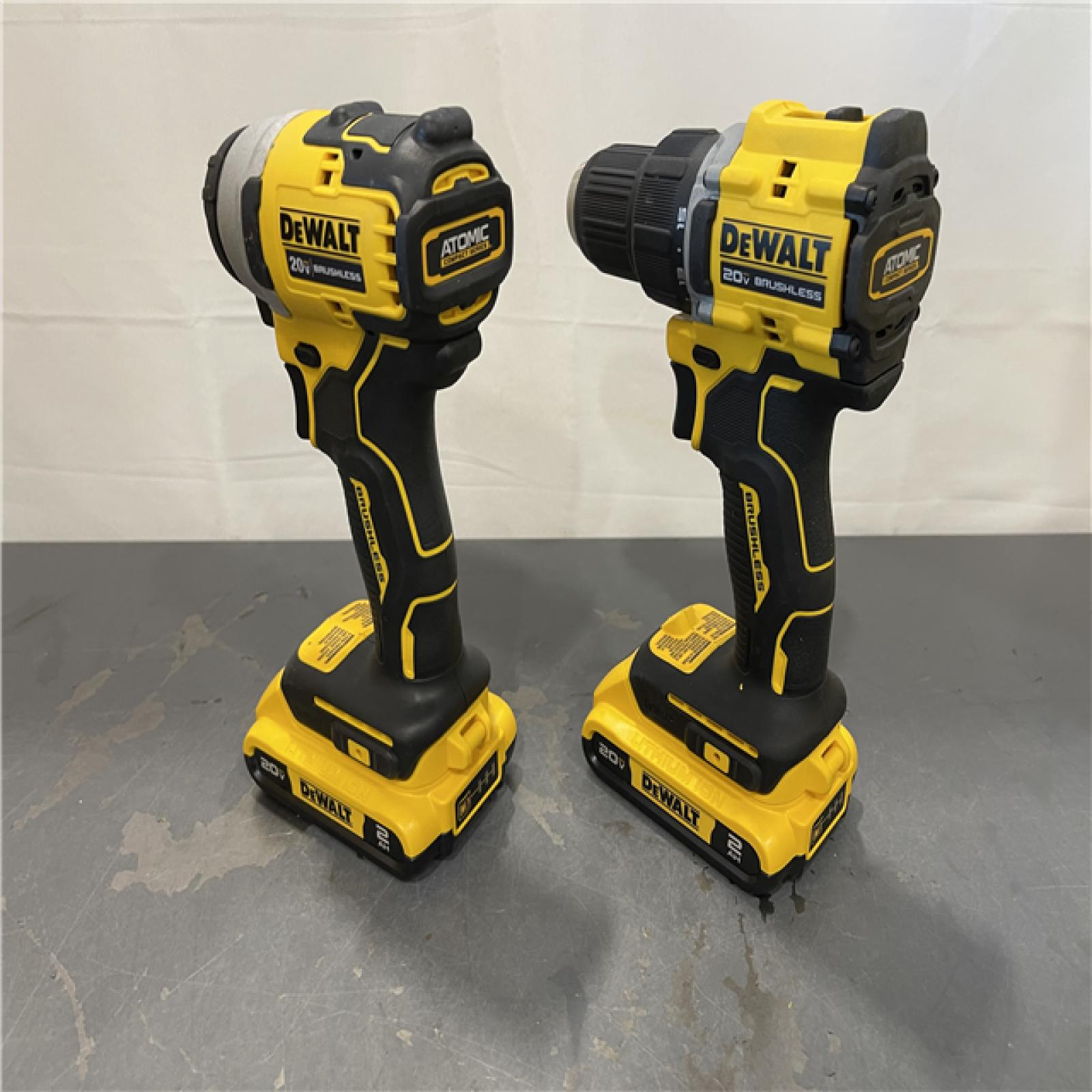 AS-IS - Dewalt ATOMIC 20-Volt MAX Lithium-Ion Cordless Combo Kit