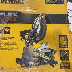 NEW- 60V Lithium-Ion 12 in. Cordless Sliding Miter Saw (Tool Only)