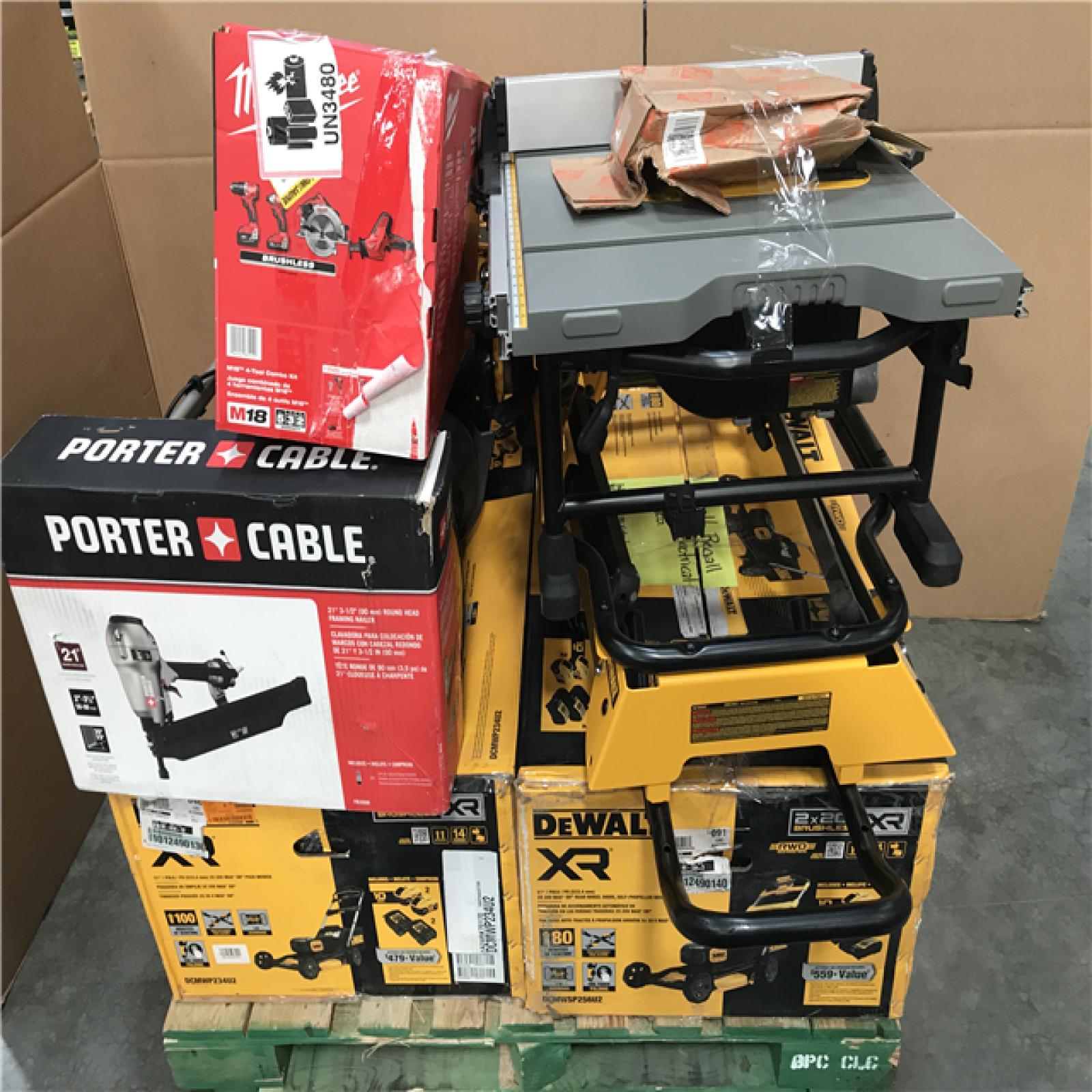 CALIFORNIA AS-IS TOOL PALLET