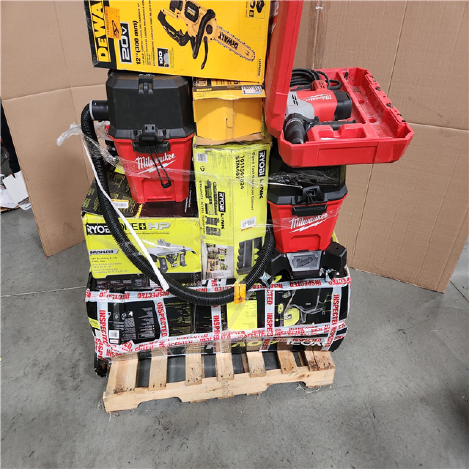 California  AS-IS TOOL PALLET