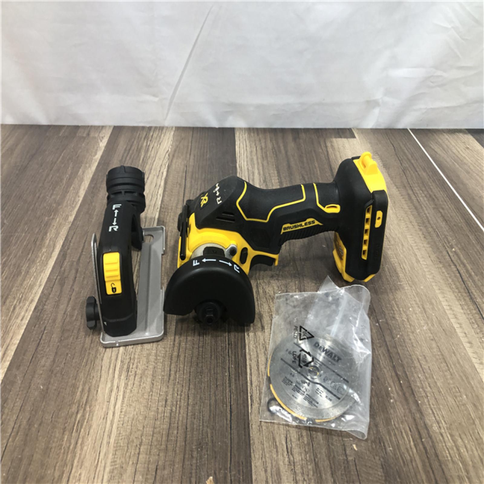 AS-IS DEWALT 20V XR Cordless 3 in. Cut-Off Tool (Tool Only)