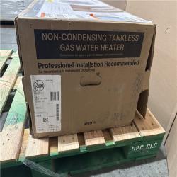 CALIFORNIA LIKE NEW RHEEM TANKLESS GAS WATER HEATER