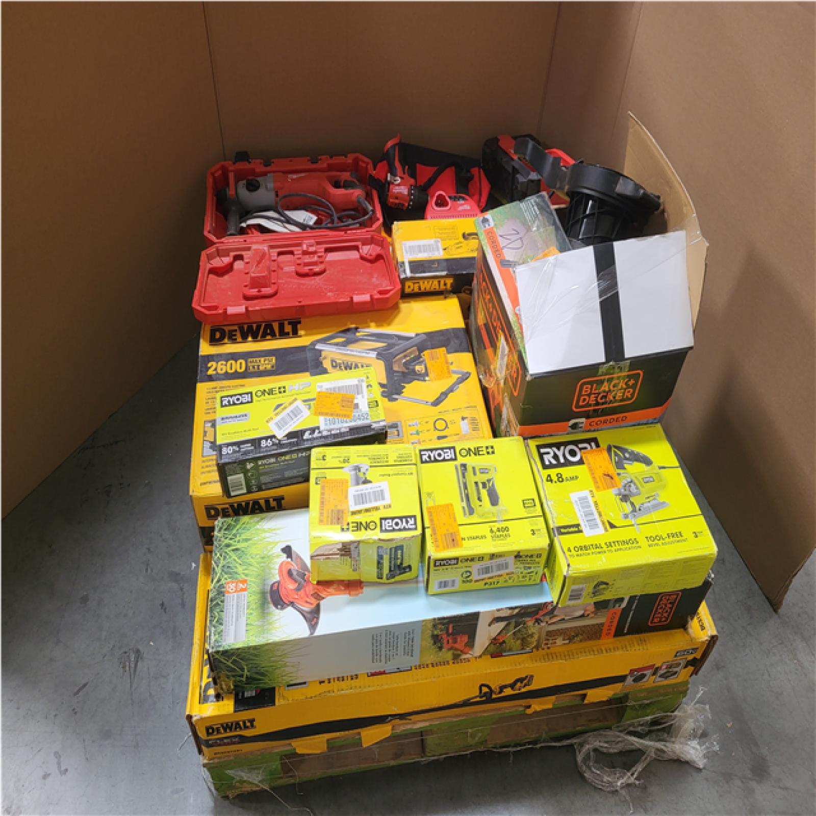 CALIFORNIA AS-IS TOOL PALLET
