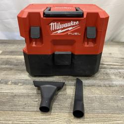 AS-IS Milwaukee FUEL 12-Volt Lithium-Ion Cordless 1.6 Gal. Wet/Dry Vacuum (Vacuum-Only)