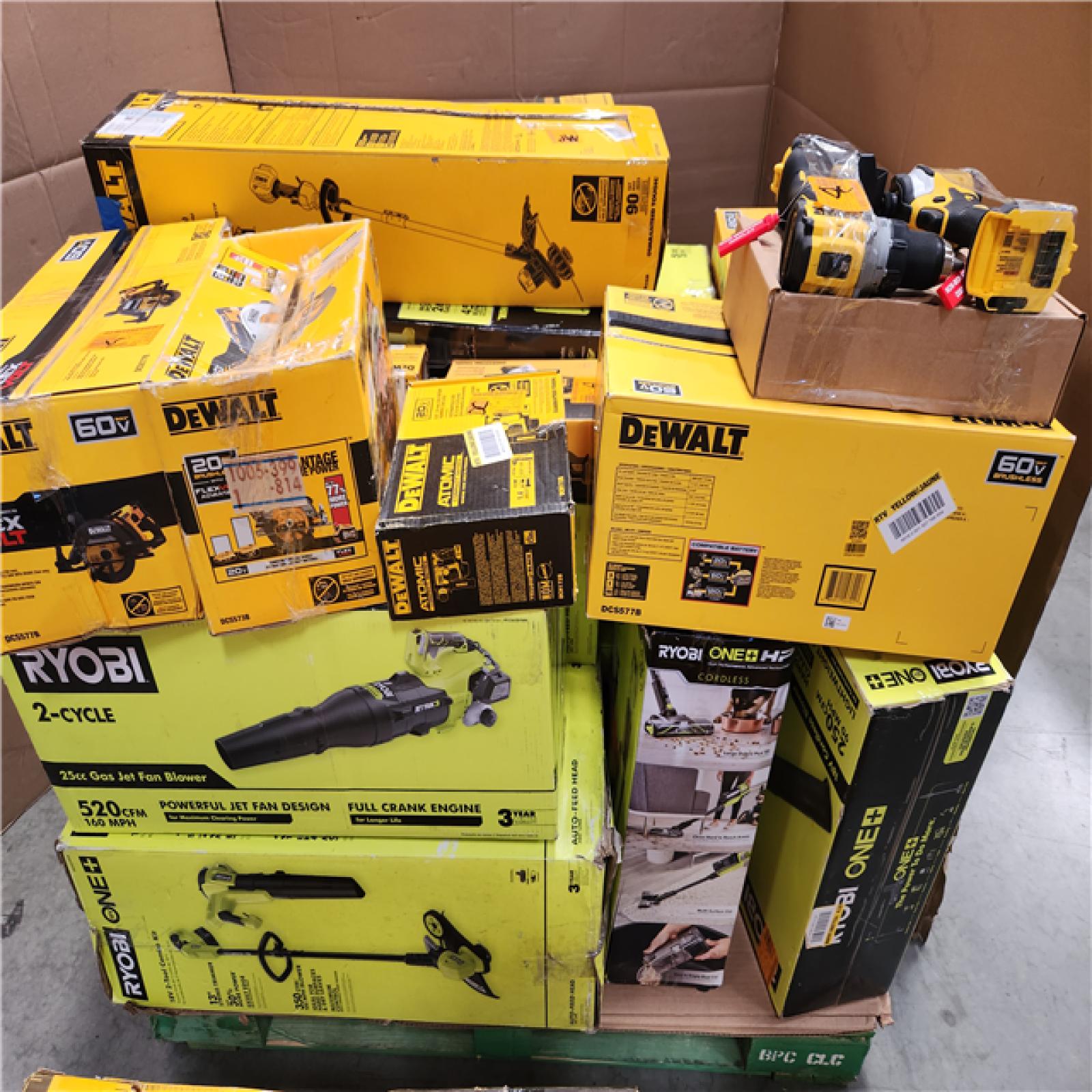 CALIFORNIA AS-IS TOOL PALLET