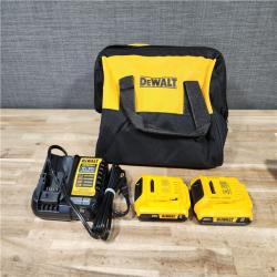 HOUSTON LOCATION - AS-IS DEWALT 2 TOOL COMBO KIT W/ (2) BATTERY & CHARGER