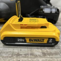AS-IS DEWALT 20V MAX XR 16-Gauge Electric Cordless Angled Finishing Nailer Kit