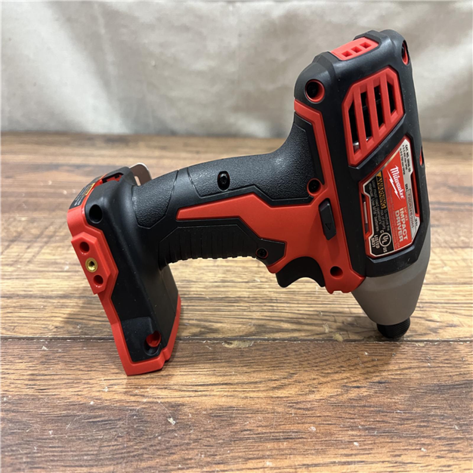 AS-IS MILWAUKEE M18 18V Lithium-Ion Cordless Combo Tool Kit with Two 3.0Ah Batteries, 1-Charger, 1-Tool Bag (4-Tool)