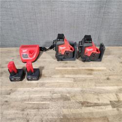 HOUSTON LOCATION - AS-IS MILWAUKEE 2 TOOL COMBO KIT W/ (2) BATTERY & CHARGER