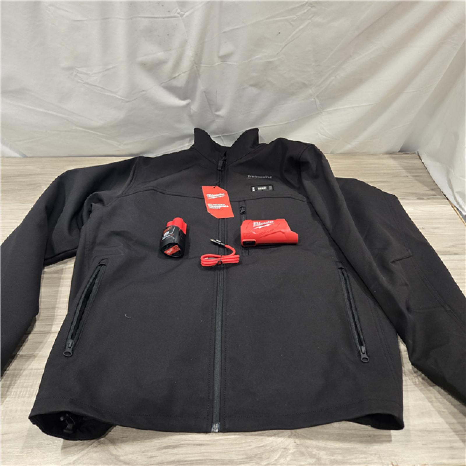 AS-IS Milwaukee Large Men's M12 Heated TOUGHSHELL Jacket