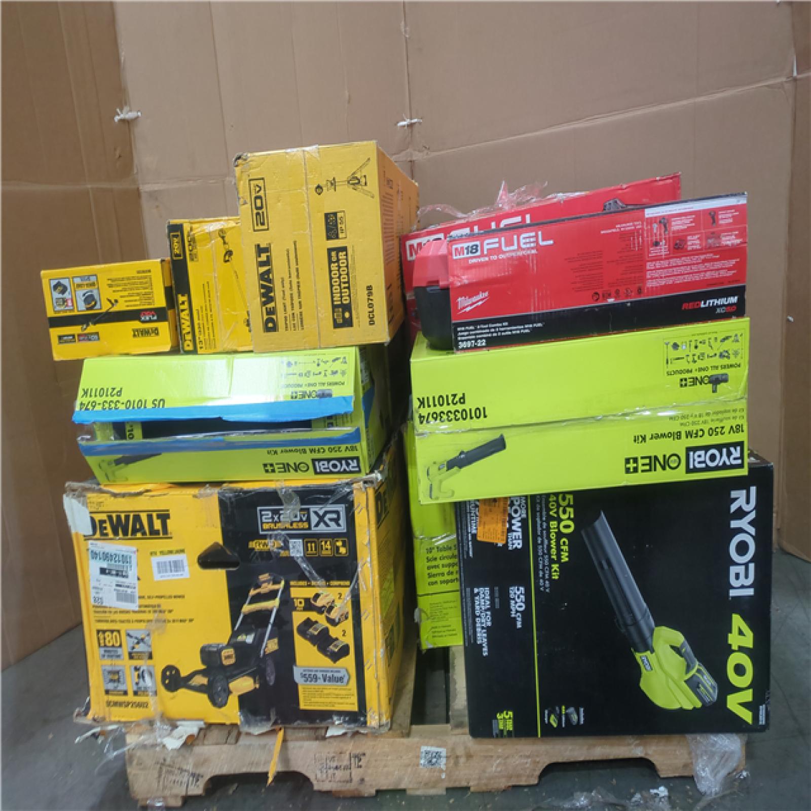 California AS-IS Tool Pallet