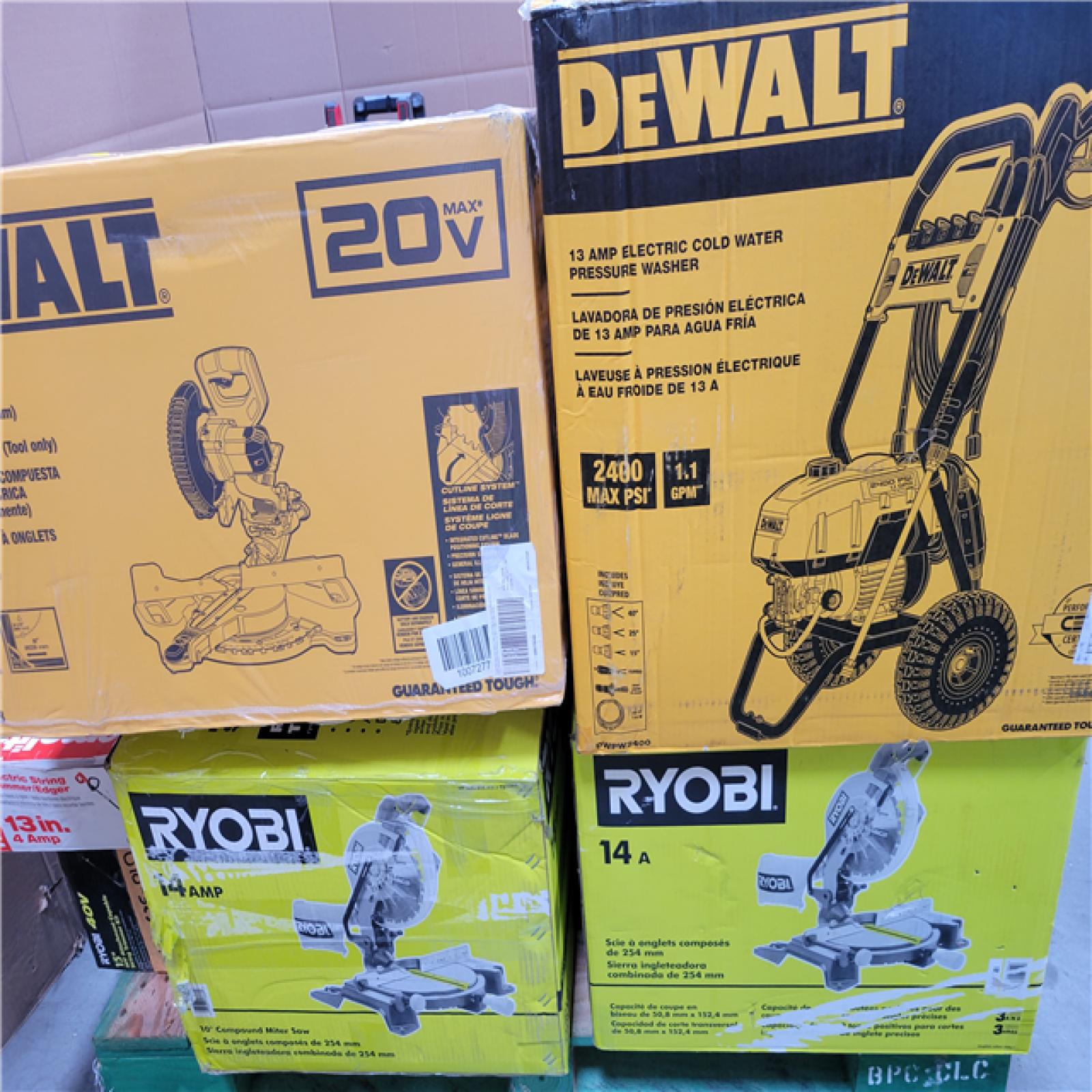 CALIFORNIA AS-IS TOOL PALLET