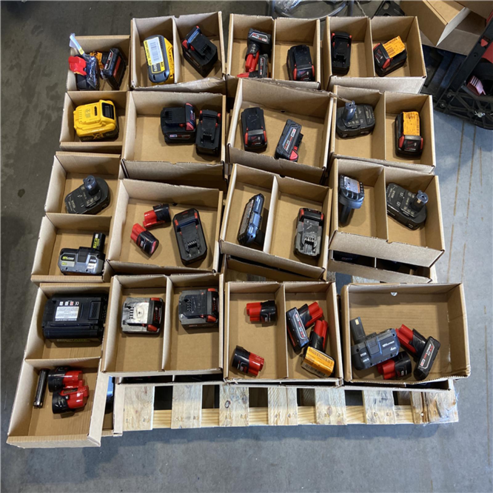 DALLAS LOCATION - AS-IS BATTERY PALLET