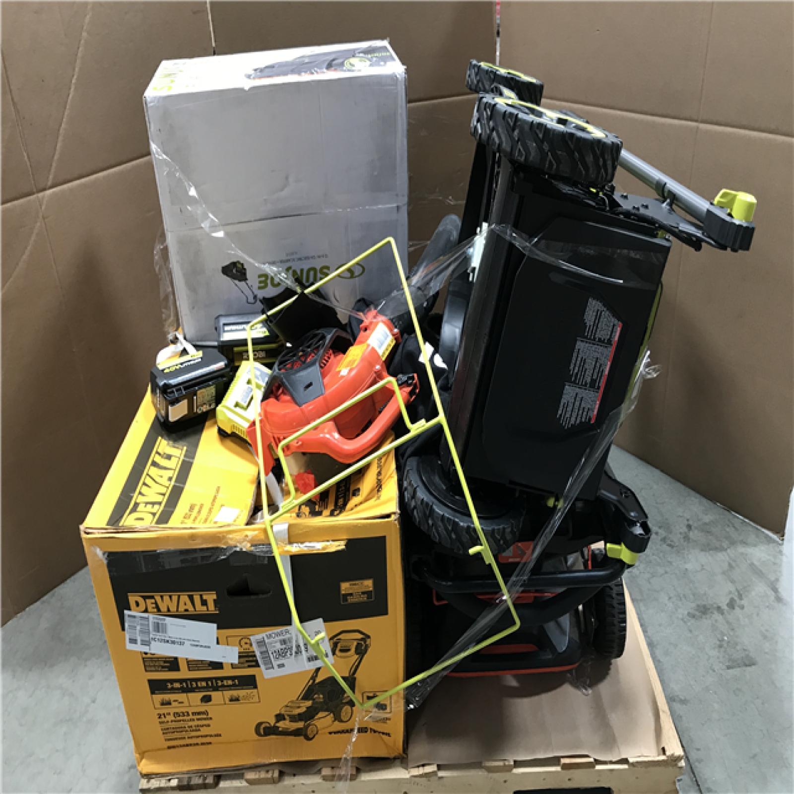 CALIFORNIA AS-IS OUTDOOR POWER EQUIPMENT