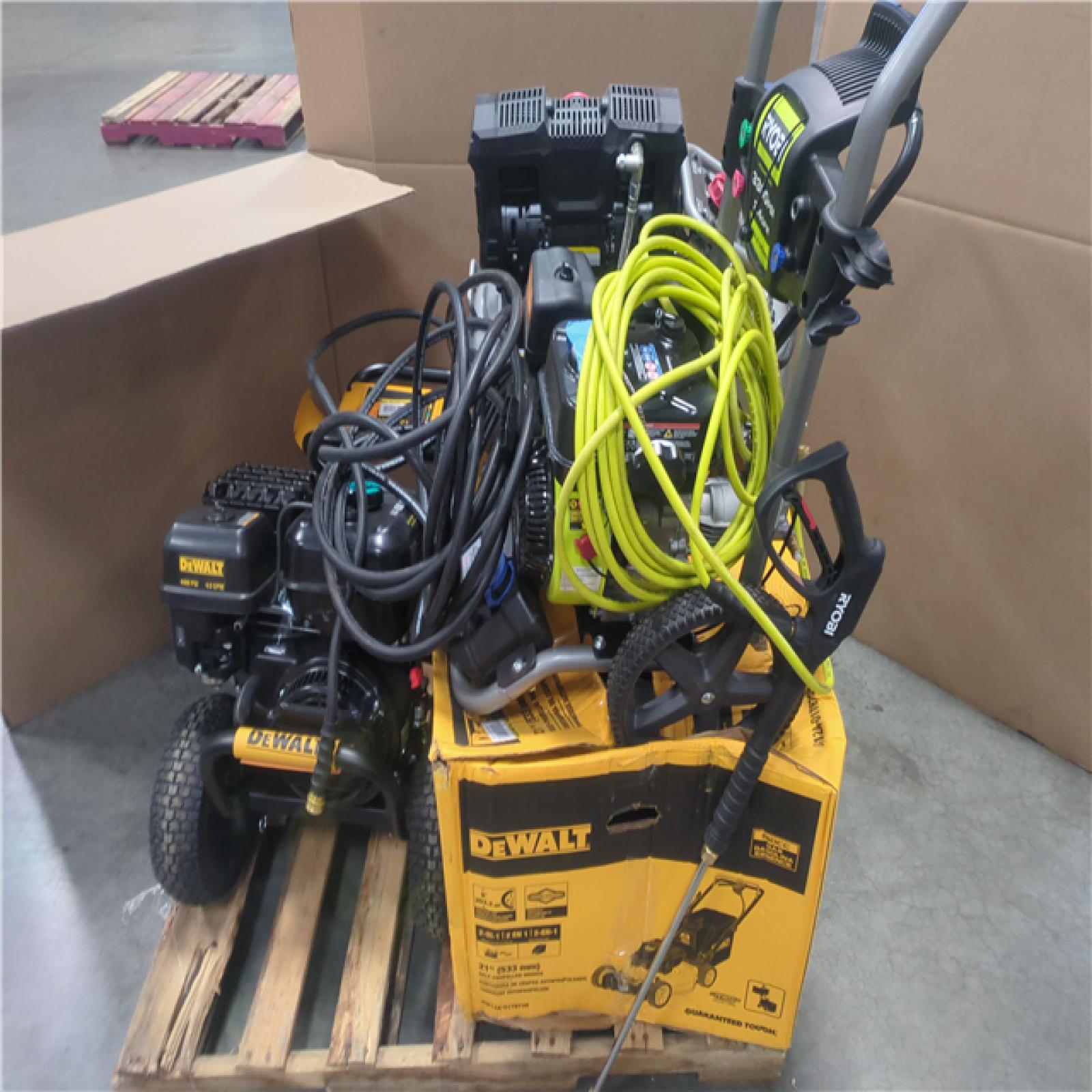 CALIFORNIA AS-IS OUTDOOR POWER EQUIPMENT