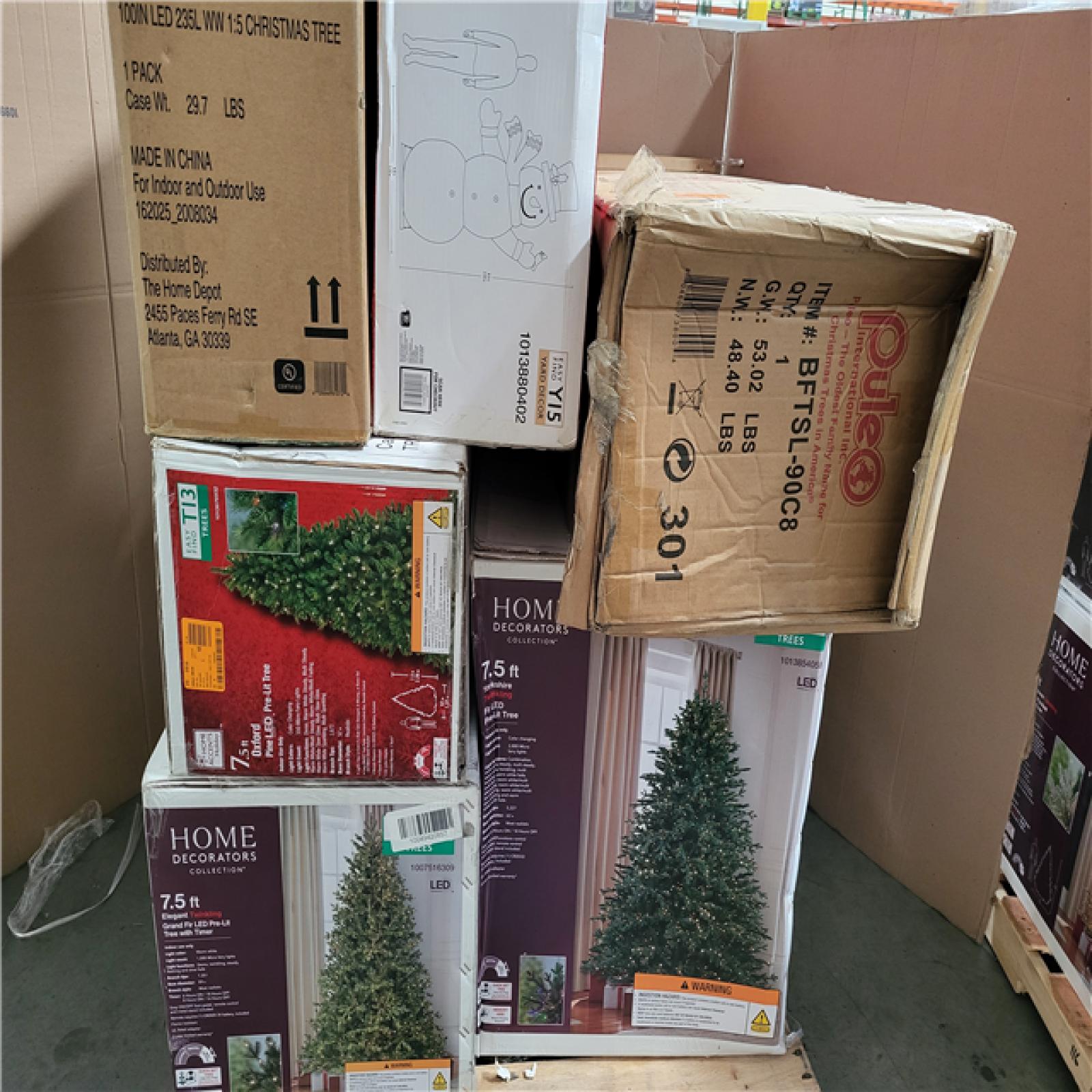 California AS-IS Holiday Pallet