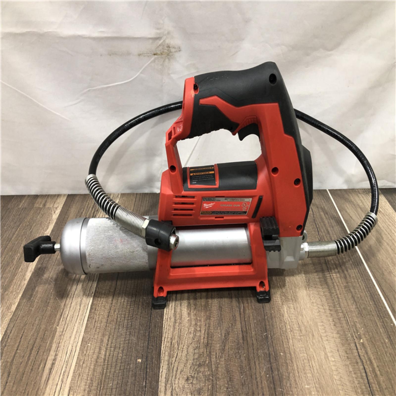 AS-IS Milwaukee M12 12V Lithium-Ion Cordless Grease Gun (Tool-Only)