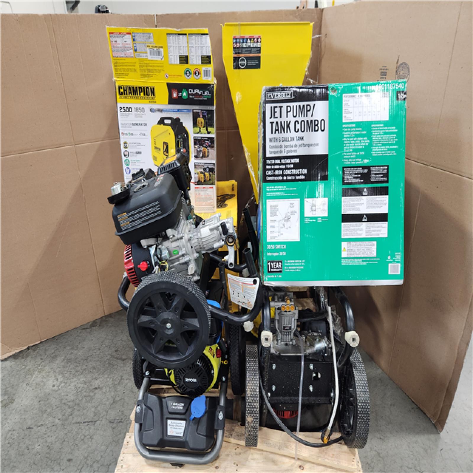 CALIFORNIA AS-IS OUT DOOR POWER EQUIPMENT