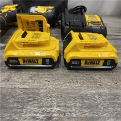 AS-IS DEWALT ATOMIC 20-Volt MAX Lithium-Ion Cordless Combo (2-Tool) Kit