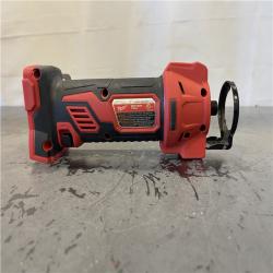 AS-IS- Milwaukee M18 18V Lithium-Ion Cordless Drywall Cut Out Rotary Tool (Tool only)