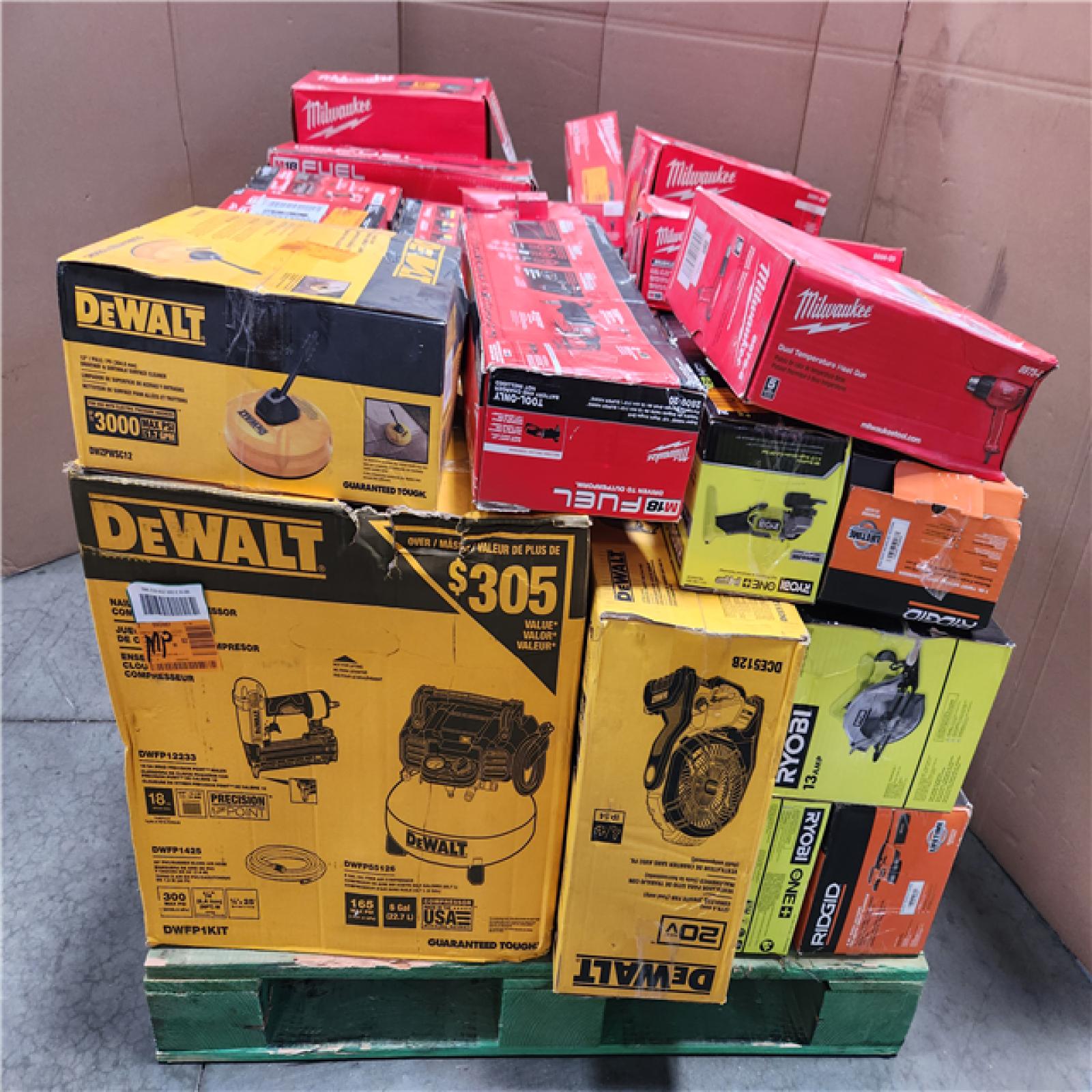 CALIFORNIA AS-IS TOOL PALLET