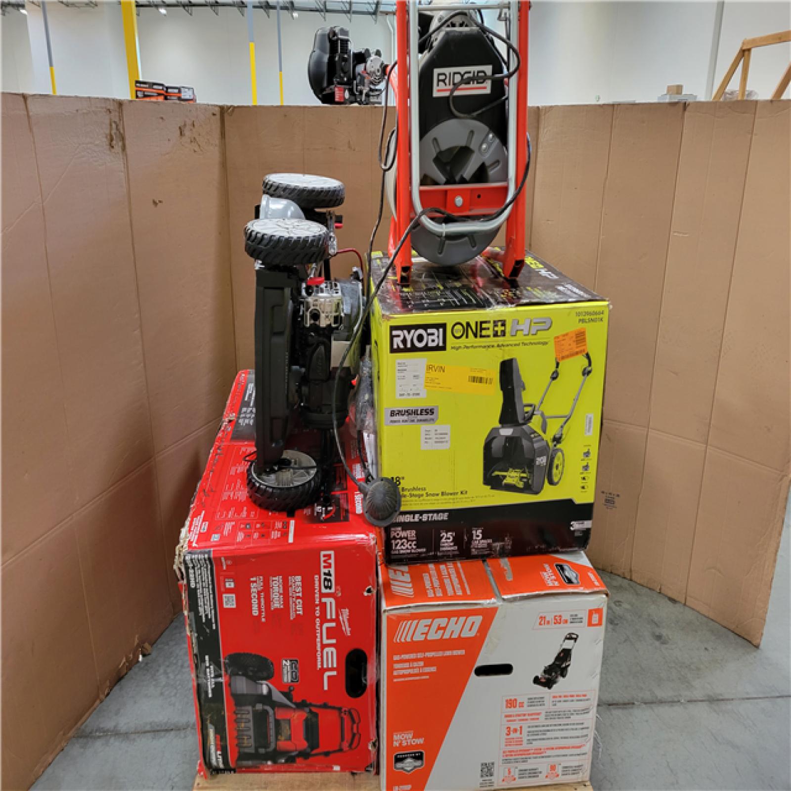 CALIFORNIA AS-IS OUTDOOR POWER EQUIPMENT