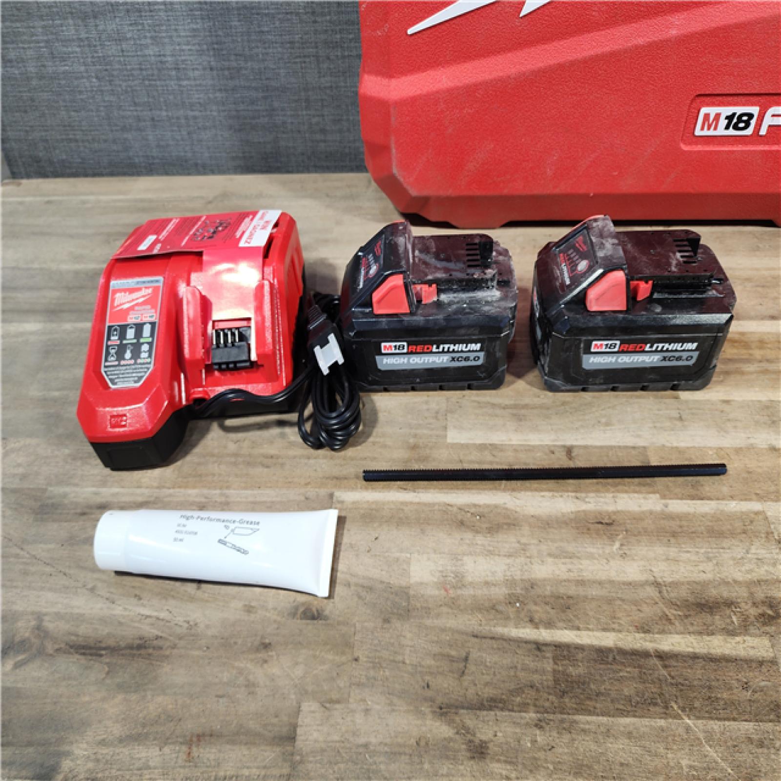 HOUSTON LOCATION - AS-IS Milwaukee 18V M18 FUEL Lithium-Ion Brushless Cordless SDS-Plus Rotary Hammer Kit
