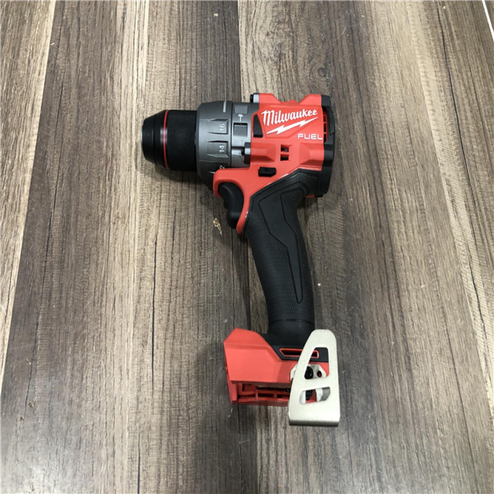 AS-IS Milwaukee FUEL 18V Lithium-Ion Brushless Cordless 1/2 in. Hammer Drill/Driver (Tool-Only)