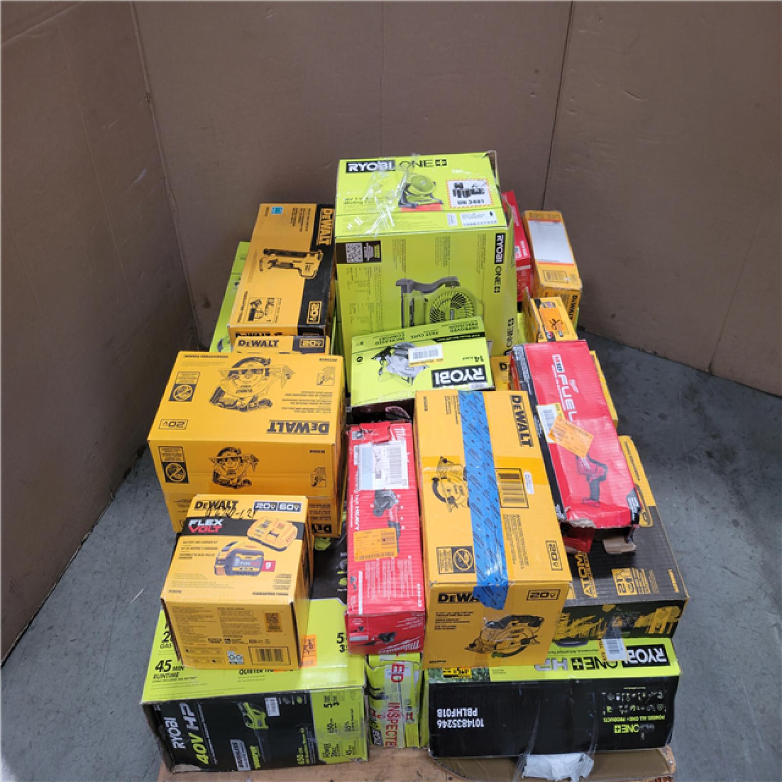 CALIFORNIA AS-IS TOOL PALLET