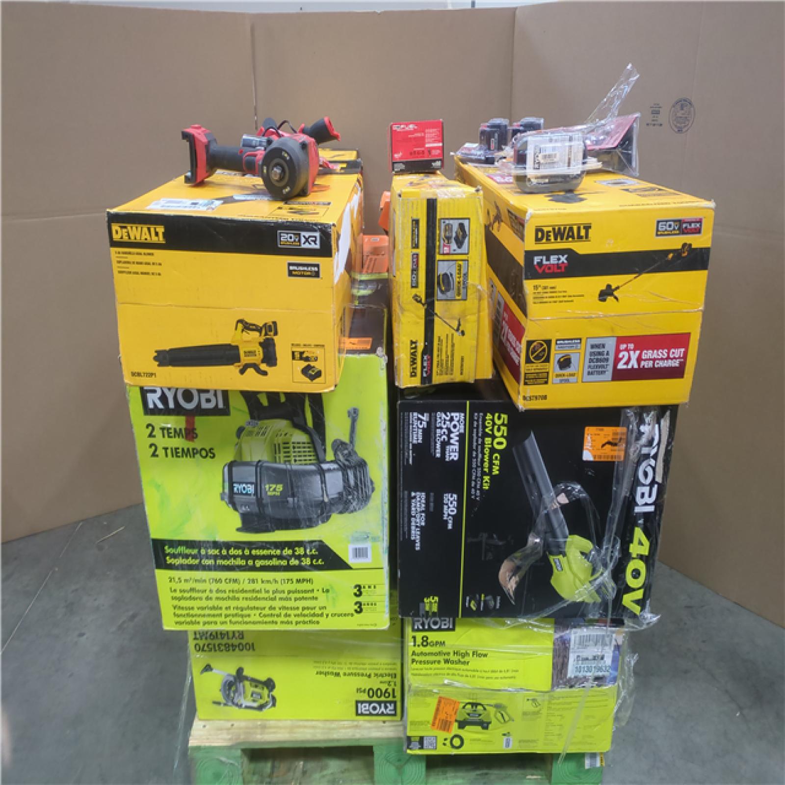 CALIFORNIA AS-IS TOOL PALLET