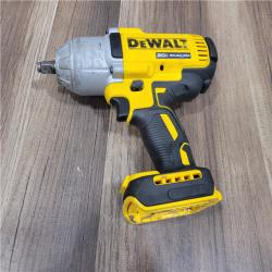AS-IS DEWALT 20V MAX XR Lithium-Ion Cordless 1/2 High Torque Hog Ring Anvil Impact Wrench (Tool Only)