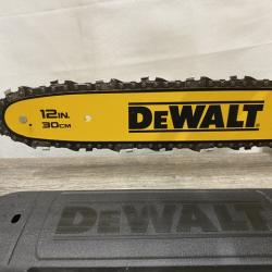 AS-IS DEWALT 20V MAX Compact 12 Brushless Cordless Chainsaw Kit