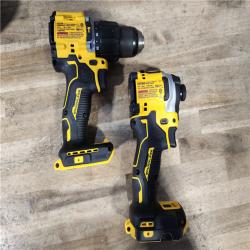 HOUSTON LOCATION - AS-IS DEWALT 2 TOOL COMBO KIT W/ (2) BATTERY & CHARGER