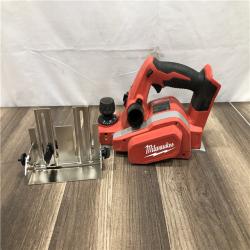 AS-IS Milwaukee M18 18V Lithium-Ion Cordless 3-1/4 in. Planer (Tool-Only)