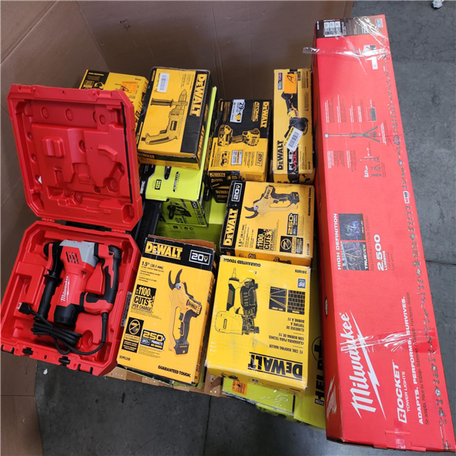 CALIFORNIA AS-IS TOOL PALLET