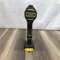 AS-IS DEWALT Atomic 20V Max Lithium-Ion Brushless Cordless Compact 1/4 in. Impact Driver Kit