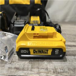 AS-IS DEWALT Atomic 20V Lithium-Ion Cordless Compact 1/2 in. Drill/Driver Kit