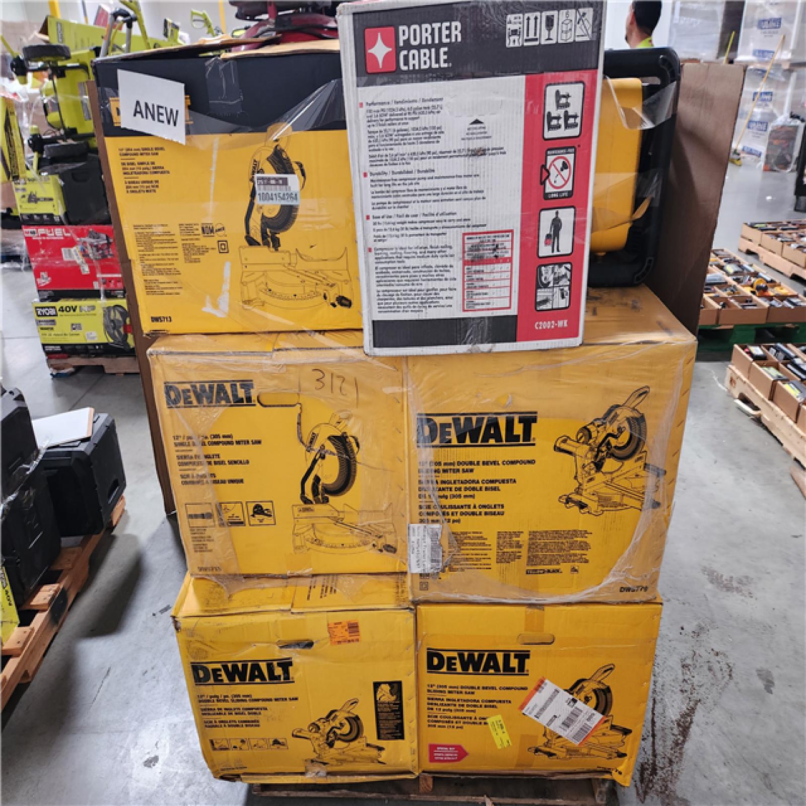 CALIFORNIA AS-IS TOOL PALLET