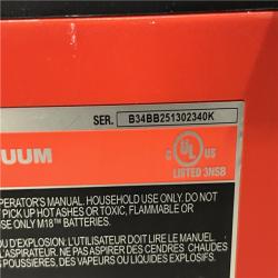 AS-IS Milwaukee 18-Volt 2 Gal. Lithium-Ion Cordless Wet/Dry Vacuum (Vacuum-Only)
