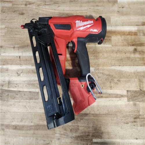 HOUSTON LOCATION - AS-IS Milwaukee FUEL 18-Volt Lithium-Ion Brushless Cordless Gen II 16-Gauge Angled Finish Nailer (Tool-Only)